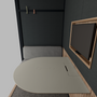 Solutions acoustiques - Salle de réunion ouverte - Cabine acoustique 4 personnes  - ROOM