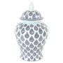 Decorative objects - Porcelain temple jar - G & C INTERIORS A/S