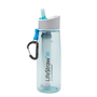 Travel accessories - Bottle with water filter 0.65L, BPA-free plastic, clear blue - LIFESTRAW®