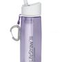 Travel accessories - Bottle with water filter 0.65L, BPA-free plastic, lavendel - LIFESTRAW®