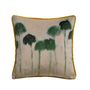 Fabric cushions - REFLEJOS PRINTED VELVET CUSHION - MAISON LEVY