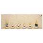 Other wall decoration - Display Shelf with Seven Sliding Disks, Small, Natural - WENDT & KUEHN