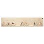 Other wall decoration - Display Shelf with Seven Sliding Disks, Small, Natural - WENDT & KUEHN
