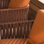 Lawn armchairs - Nido hand-woven dining armchair - EXPORMIM