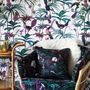 Upholstery fabrics - Xanadu Dark Cotton Half Panama Fabric - WITCH AND WATCHMAN