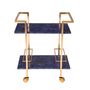 Chariots - GEMSTONE BAR TROLLEY  - INDIA - BESPOKE HOME JEWELS BY MINJAL J
