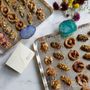 Decorative objects - GEMSTONE PLATTER SET - INDIA - BESPOKE HOME JEWELS BY MINJAL J