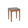 Tables de nuit - Timeless Nightstand with Glass  or Marble look alike Tabletop - NORD ARIN
