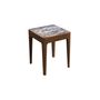 Tables de nuit - Timeless Nightstand with Glass  or Marble look alike Tabletop - NORD ARIN