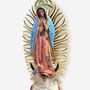 Decorative objects - Virgin Guadalupe resin  - TIENDA ESQUIPULAS