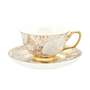 Cadeaux - Tasse à thé et soucoupe Célestite Blanc - CRISTINA RE