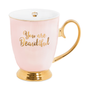 Tea and coffee accessories - You Are Beautiful Blush Mug - CRISTINA RE