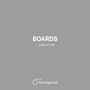 Design objects - Boards of oak  - RAUMGESTALT