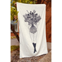 Loungewear - beach towel flower girl - HELEN B