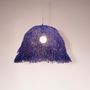 Suspensions - Lampe cloche bleue - PRADO FILIPINO ARTISANS, INC.