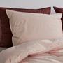 Bed linens - PERCALE COTTON bedlinen Red/Cognac - SUITE702