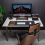 Design objects - Felt and cork office desk mat - OAKYWOOD