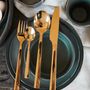 Cutlery set - RAW Gold cutlery - AIDA