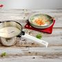 Ustensiles de cuisine - Poignée blanche Mutine Amovible - CRISTEL