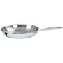 Frying pans - Stainless steel pan 18-10 24cm Castel'Pro - CRISTEL