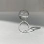 Jewelry - Clear Small droplet ring  - LAJEWEL