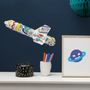 Decorative objects - 3D AIR TOY - ROCKET - OMY