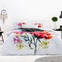 Bed linens - Krizantem Design Percale Duvet Cover Set - MARSALA HOME ®