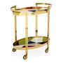 Chariots - Fauteuil Ether - Ice - JONATHAN ADLER