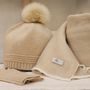 Hats - Organic cashmere accessories hat, shawl & gloves, Mongolia  - AZZA DESIGN STUDIO ORGANIC CASHMERE MONGOLIE