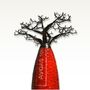 Sculptures, statuettes and miniatures - BAOBAB SCULPTURE IN RECYCLED METAL - PASSERAILES