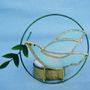 Christmas garlands and baubles - mother-of-pearl tealight holders - LA COMMANDERIE