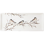 Platter and bowls - Oblong serving tray - Oiseaux de la Forêt - GIEN