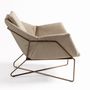 Lounge chairs for hospitalities & contracts - ARMCHAIR 6069ME - CRISAL DECORACIÓN