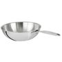 Poêles - Wok inox 18-10 28cm Castel'Pro - CRISTEL