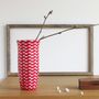 Objets de décoration - Cherry Red River Flower Vase XLarge - SYNCHROPAINT