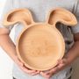Children's mealtime - The Rabbit Plate - THE WOOD LIFE PROJECT