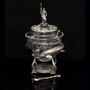 Decorative objects - Sturgeons with Neptune Silver Caviar Server - ORMAS GROUP
