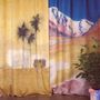 Curtains and window coverings - TIERRA PRINTED LINEN CURTAIN - MAISON LEVY