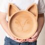 Children's mealtime - The Fox Plate - THE WOOD LIFE PROJECT