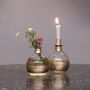 Vases - Glass bottle candle holders and vase - Reflexions and Stripes - ZENZA