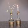 Vases - Glass bottle candle holders and vase - Reflexions and Stripes - ZENZA