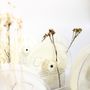 Floral decoration - Flower Vase made of vintage film reel  - REHYPHEN