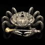 Objets de décoration -  Crab Silver Caviar Server - ORMAS GROUP