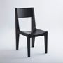 Design objects - BLACK TIZA CHAIR - DESIGN ROOM COLOMBIA