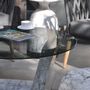 Coffee tables - Marble and glass table | Pupil - URBAN LEGEND