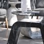 Coffee tables - Marble and glass table | Pupil - URBAN LEGEND
