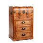Caskets and boxes - WD CHEST CABINET OF DRAWERS BRWN 64CM - GOODWILL M&G