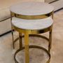 Other tables - end table Pluie d'or set of 2  - VAN ROON LIVING