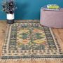 Design carpets - decorative wool jute rugs - NATURAL FIBRES