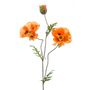 Décorations florales - Collection Fleurs Artificielles - Spray coquelicot x3 90cm orange - EMERALD ETERNAL GREEN BV